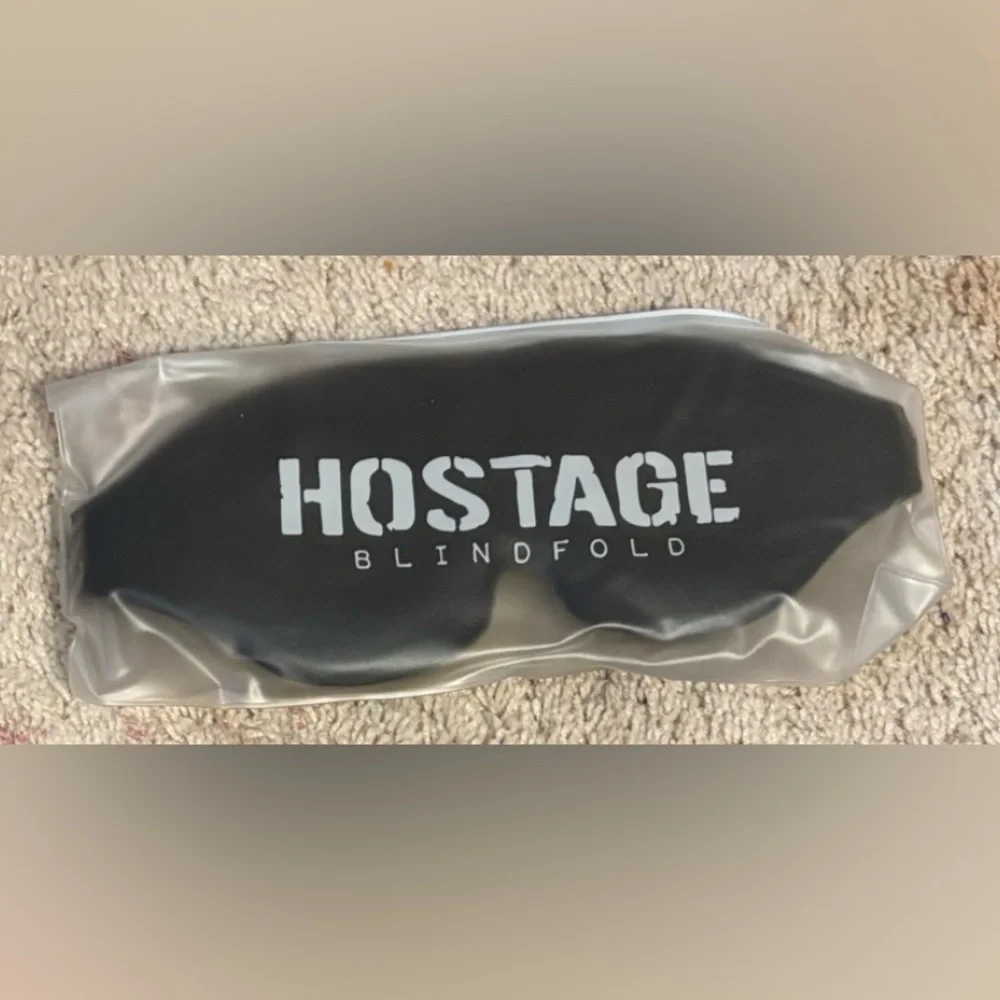 Hostage Blindfold Sleep Mask - Blackout Curtains For Your Eyes